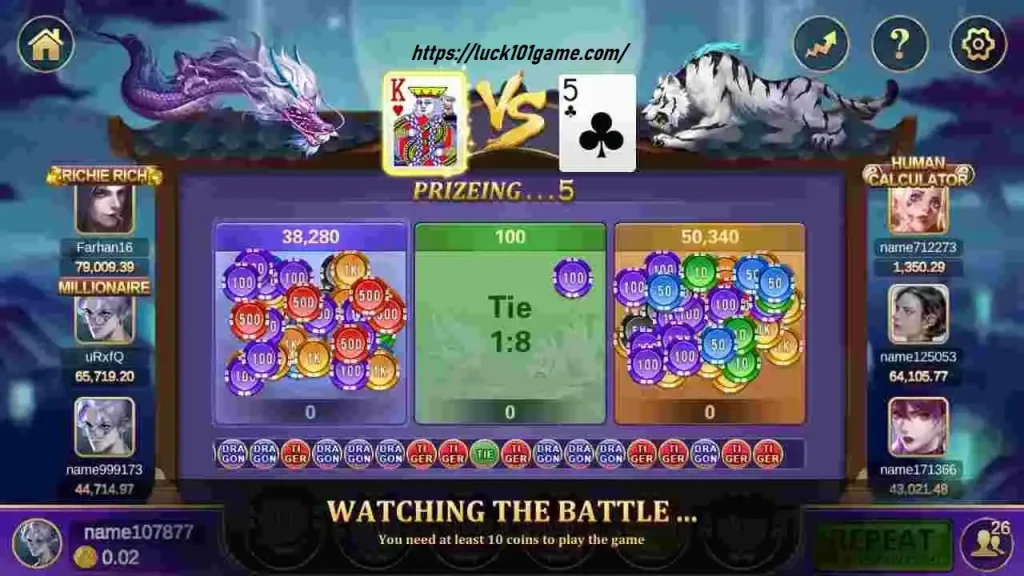 Lucky 102 Game