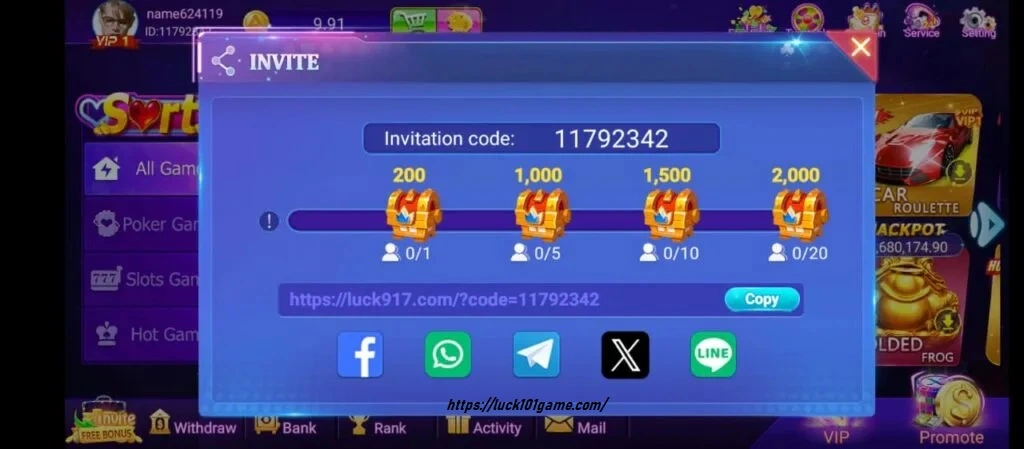 Lucky 91 Game